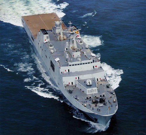 Trung Quốc tăng cường chế tạo tàu đổ bộ 071