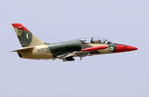 Máy bay huấn luyện L-39 của Không quân Nigeria, mua của Trung Quốc.