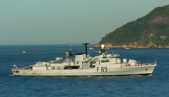 Tàu hộ tống MEKO360 của Hải quân Nigeria.