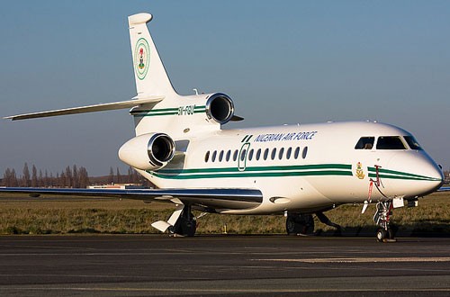 Máy bay công vụ của Không quân Nigeria.