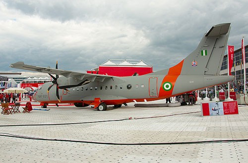 Máy bay vận tải của Không quân Nigeria.