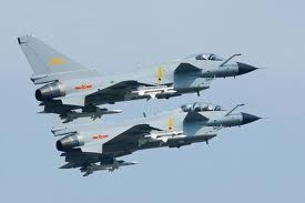 Máy bay chiến đấu J-10 do Trung Quốc sản xuất.