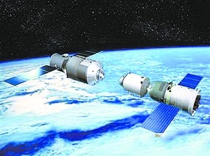 Tàu vũ trụ Thiên Cung-1 và Thần Châu của Trung Quốc tiến hành kết nối.