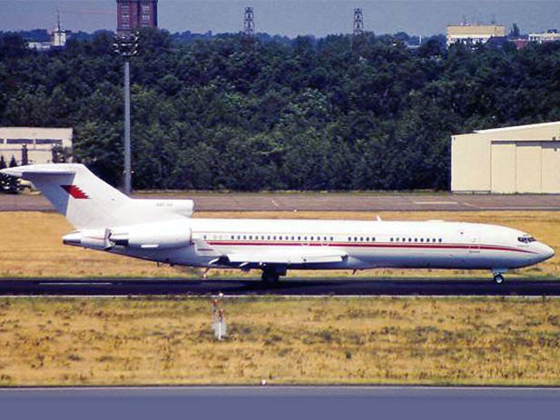 Máy bay Boeing 727 của Không quân Bahrain.