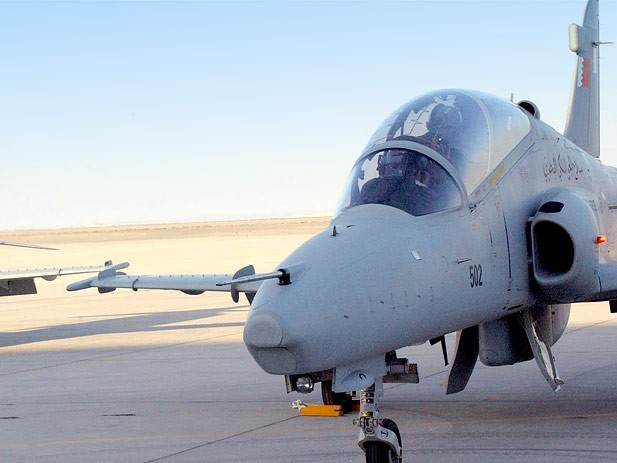 Máy bay Hawk Mk129 của Không quân Bahrain