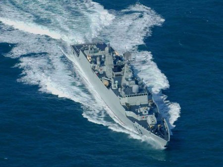 Tàu khu trục Quảng Châu-Hạm đội Nam Hải-Hải quân Trung Quốc.