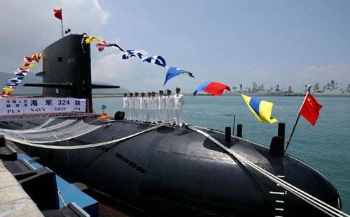 Tàu ngầm lớp Tống của Hải quân Trung Quốc.