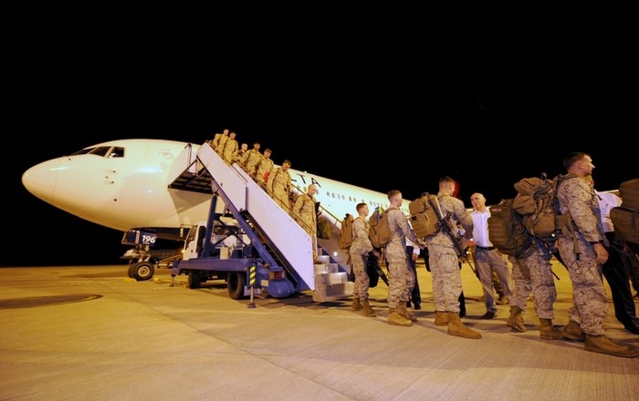 Tốp lính thủy đánh bộ Mỹ khoảng 200 quân đã đến miền bắc Australia (trại lính Robertson khu vực xung quanh Darwin) ngày 4/4/2012, đánh dấu sự khởi đầu mở rộng triển khai ở khu vực châu Á-Thái Bình Dương của Quân đội Mỹ.