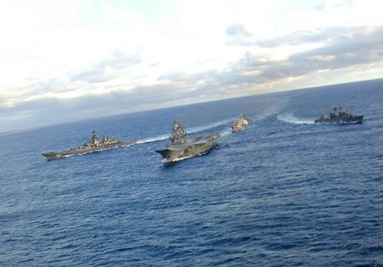 Hạm đội Hải quân Nga.