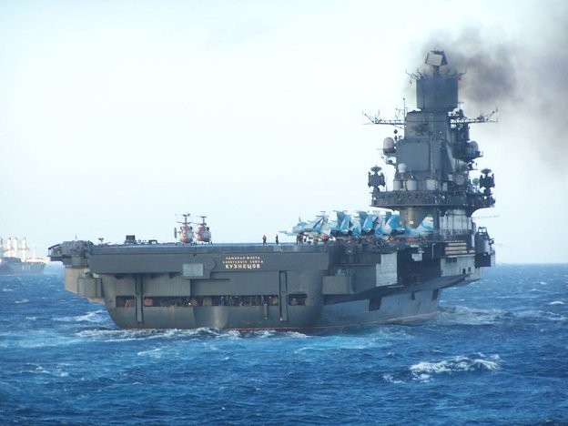 Tàu sân bay Kuznetsov, Hải quân Nga.