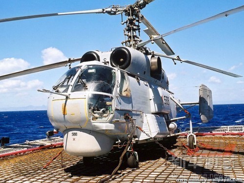 Máy bay trực thăng chống tàu ngầm Ka-27 của Nga.