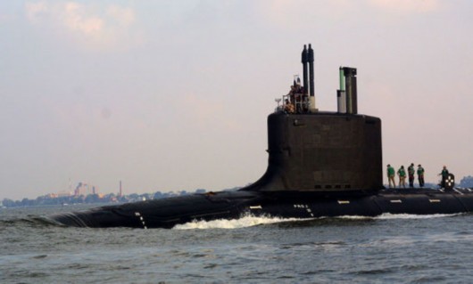 Tàu ngầm hạt nhân tấn công Virginia của Hải quân Mỹ.