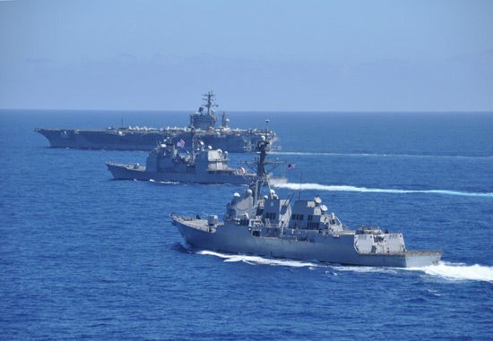Hạm đội Nam Hải - Hải quân Trung Quốc tăng cường tập trận trong thời gian gần đây.