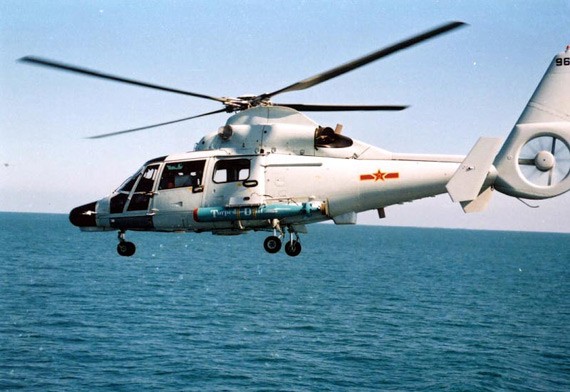 Máy bay trực thăng chống tàu ngầm Z-9 của Trung Quốc.