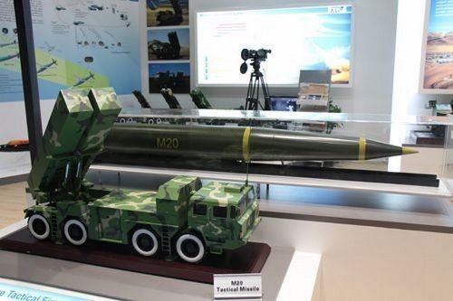 Tên lửa đạn đạo chiến thuật M20 của Trung Quốc, dùng cho xuất khẩu.
