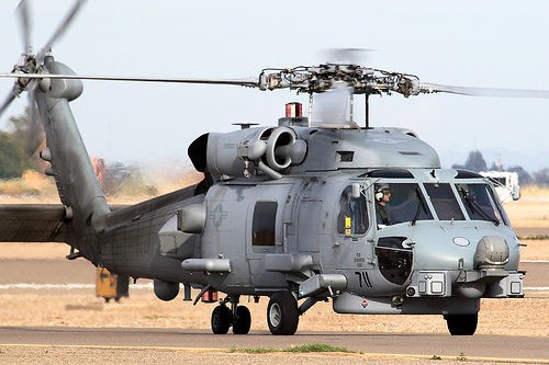 Máy bay trực thăng MH-60R trang bị cho tàu sân bay Ford