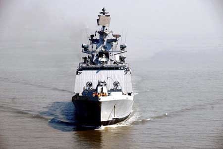 Tàu hộ tống tàng hình INS Satpura, Hải quân Ấn Độ.