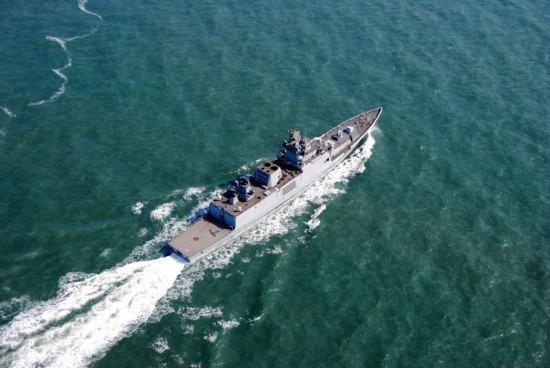 Tàu hộ tống tên lửa Shivalik - Hải quân Ấn Độ.