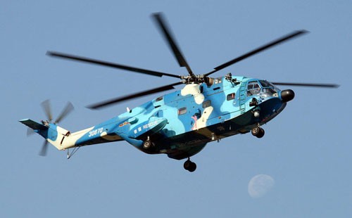 Chế tạo máy bay trực thăng cũng phải ứng dụng rất nhiều vật liệu sợi carbon.