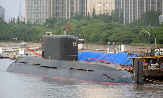 Tàu ngầm thông thường kiểu mới của Hải quân Trung Quốc.
