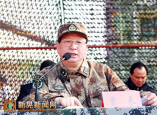 Lưu Tân - Chính ủy Quân khu tỉnh Hải Nam, nguyên là Chủ nhiệm Chính trị Quân khu tỉnh Hồ Nam, Trung Quốc.