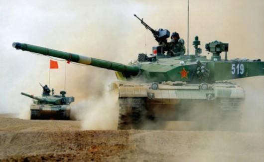 Xe tăng hạng nặng Type 99 của Quân đội Trung Quốc.