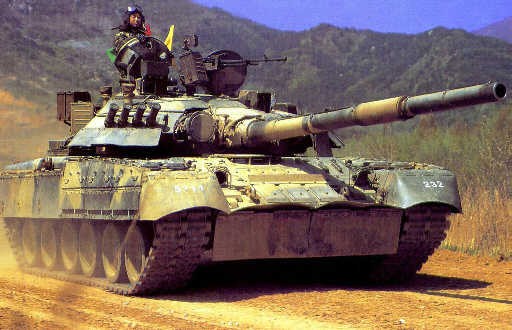 Xe tăng T-80 được trang bị cho Lục quân Hàn Quốc.