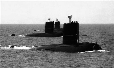 Cụm chiến đấu tàu ngầm hạt nhân 093 Trung Quốc.