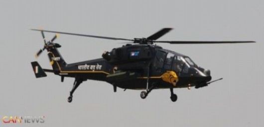 Máy bay trực thăng vũ trang hạng nhẹ Ấn Độ.