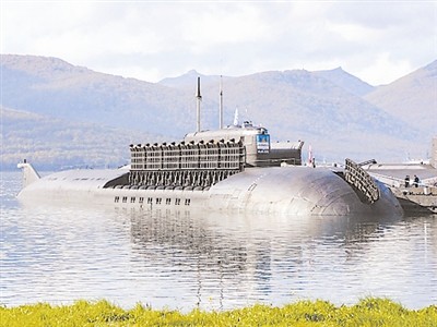 Tàu ngầm hạt nhân lớp Oscar của Nga.