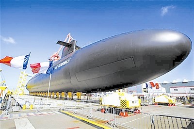 Tàu ngầm hạt nhân trang bị tên lửa đạn đạo lớp Le Triomphant của Pháp.