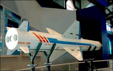 Tên lửa chống hạm C-704 phiên bản xuất khẩu của Trung Quốc.