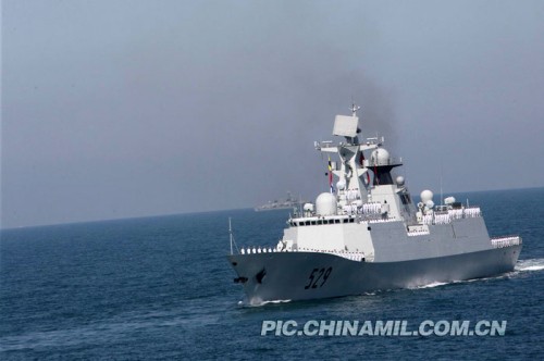 Tàu hộ vệ tên lửa 054A Châu Sơn, Hải quân Trung Quốc.