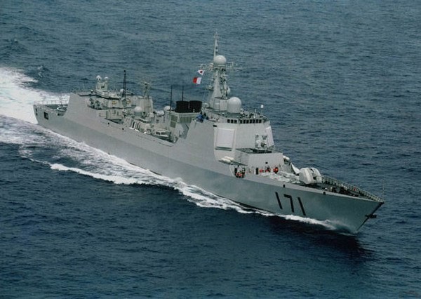 Tàu khu trục tên lửa Hải Khẩu, Hải quân Trung Quốc