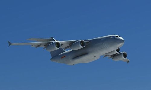 Máy bay vận tải cỡ lớn do Trung Quốc tự sản xuất (ảnh từ internet)