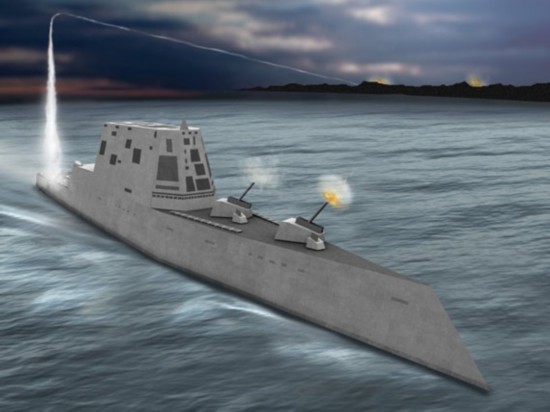 Vũ khí laser sẽ trang bị cho tàu chiến kiểu mới của Mỹ.