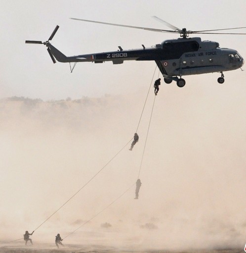 Lục quân Mỹ-Ấn tiến hành diễn tập quân sự "Yudh Abhyas 2012".