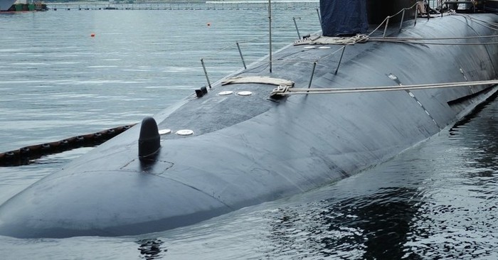 Tàu ngầm hạt nhân USS Michigan của Hải quân Mỹ.