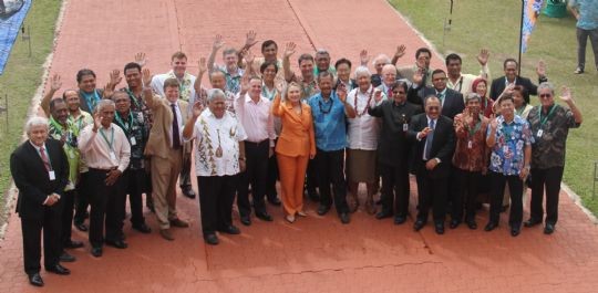 Ngoại trưởng Mỹ Hillary Clinton tham dự đối thoại với các quốc đảo Thái Bình Dương