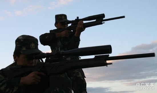 Quân đội và Cảnh sát Trung Quốc đã bắt đầu trang bị súng trường bắn tỉa JS-2 (minh hoạ)