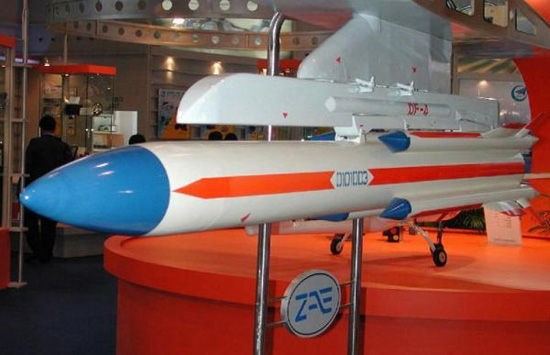 Báo Nga cho rằng, vào thập niên 1990 Nga xuất khẩu tên lửa chống bức xạ KH-31P cho Trung Quốc. Sau đó không lâu, Trung Quốc nhập công nghệ, bắt đầu sản xuất loại tên lửa này và đặt tên là YJ-91.