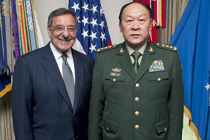 Tháng 5/2012, Bộ trưởng Quốc phòng Trung Quốc Lương Quang Liệt đã đến thăm Mỹ.