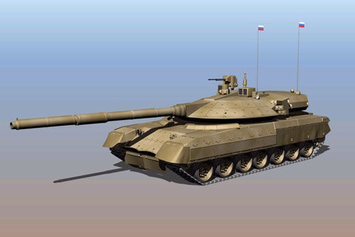 Xe tăng T-90 phiên bản cải tiến (mô phỏng) của Nga