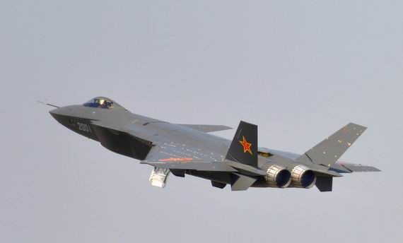 Máy bay chiến đấu thế hệ thứ năm J-20 đang được Trung Quốc phát triển