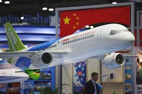 Trung Quốc đang phát triển máy bay chở khách cỡ lớn C919