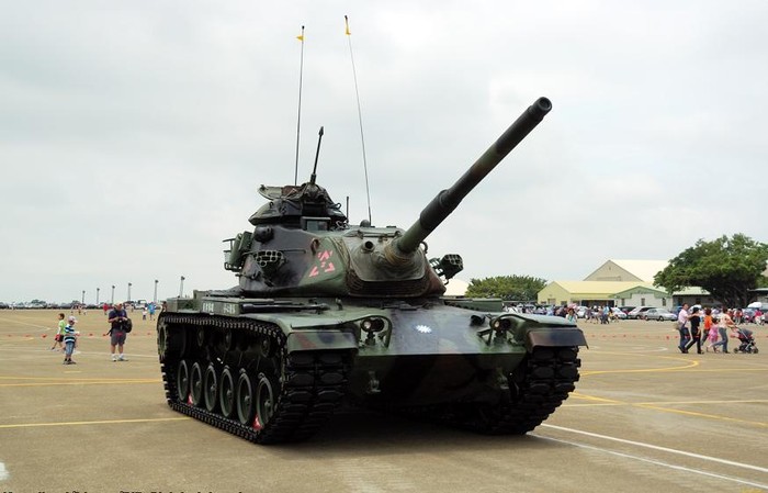 Xe tăng M60A3 của Quân đội Đài Loan, mua của Mỹ