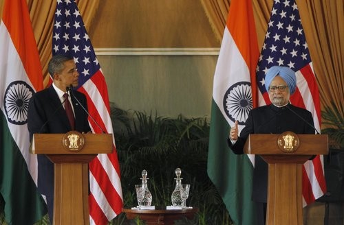 Tổng thống Mỹ B. Obama thăm Ấn Độ (ảnh tư liệu)