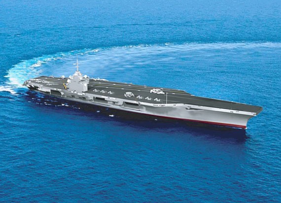 Mỹ có công nghệ tàu sân bay hoàn thiện. Họ đang chế tạo tàu sân bay lớp Ford mới hiện đại hơn lớp Nimitz