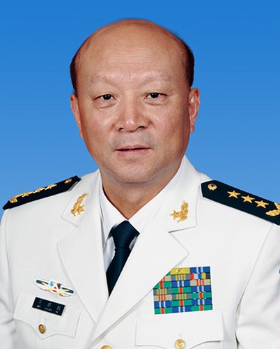 Thượng tướng hải quân (Đô đốc), Ủy viên Quân ủy Trung ương Ngô Thắng Lợi vẫn giữ chức Tư lệnh Hải quân Trung Quốc