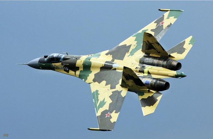 Máy bay chiến đấu tiên tiến Su-35 Nga